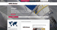 Desktop Screenshot of mrcglobal.com